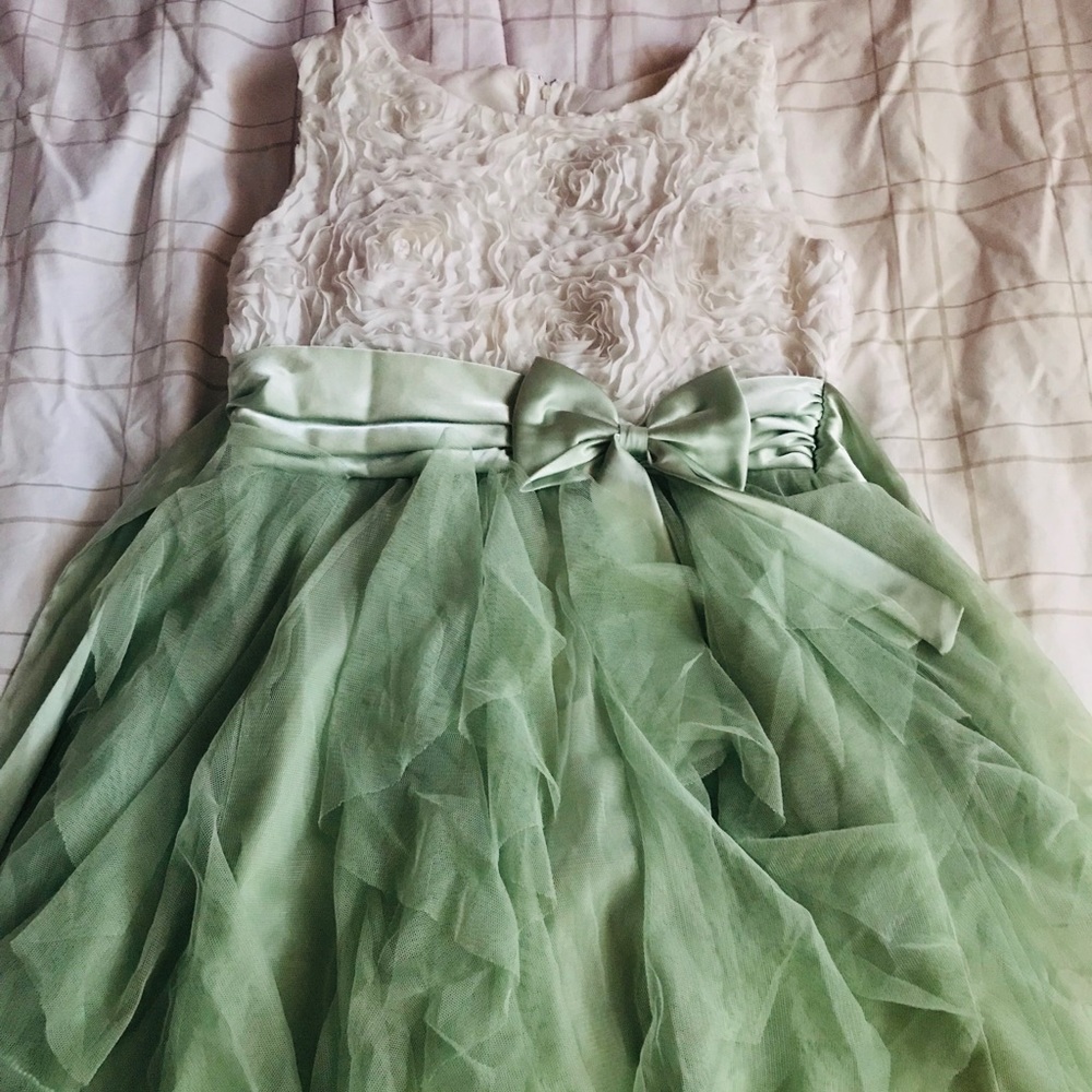 Green dress